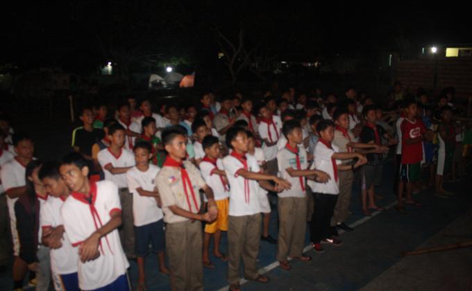 Mop road show takes place in PLTC/CLTC training course at Maribojoc,Bohol Philippines