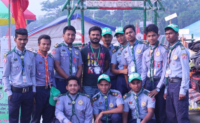MoP initiatives at 1st Regional ICT Camp of Rover Region in Bangladesh