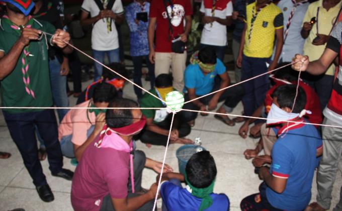 MoP initiatives at 1st Regional ICT Camp of Rover Region in Bangladesh