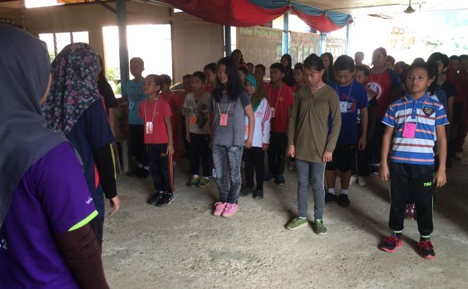 PERKHEMAHAN UNIT BERUNIFORM BERSEPADU PERINGKAT SK MENINIPIR