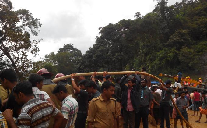 Ksbsg; landslide rescue mission service 