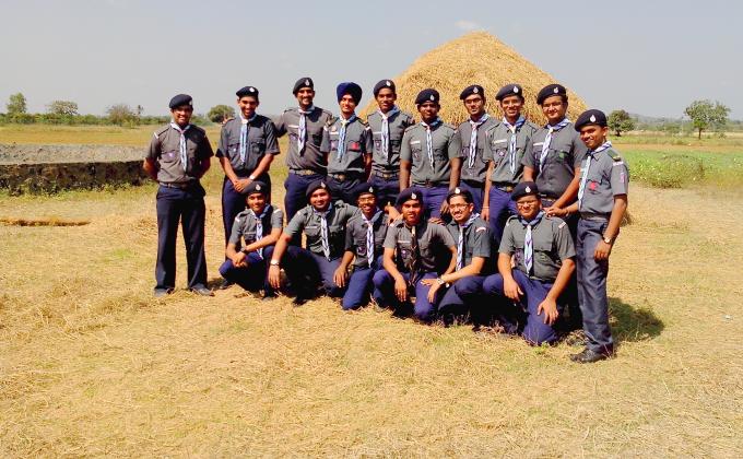 Service at farm on 22&23 Feb 2014 by JIM Scout Group, Chennai