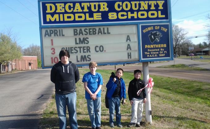 Decatur  Middle School Clean up