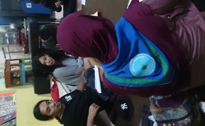 #5th Class of PRABUHI's Free Weekly English Class in Pasundan's Village, Bandung City.