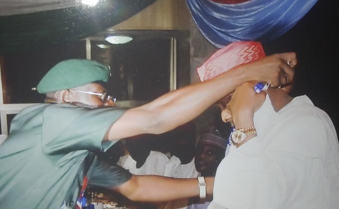 KANO  STATE  GOVERNOR  AWARDED  MASSENGER  OF  PEACE  AMBASSADOR