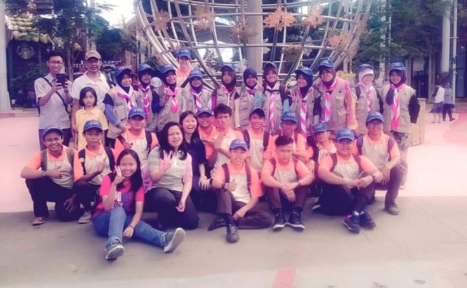 Prabu Siliwangi Troop of Ticket To Life Indonesia goes to Jungeland, Sentul