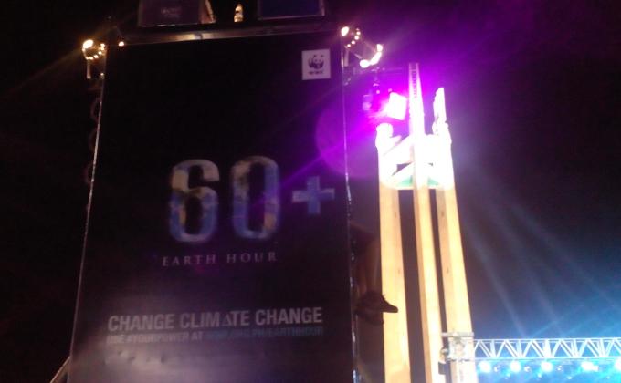 Earth Hour 2015 @QUEZONCITYCIRCLE
