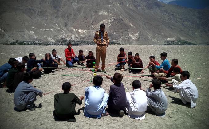 10th Messenger of Peace Road show at an Babul-ilm orphanage, Gilgit.