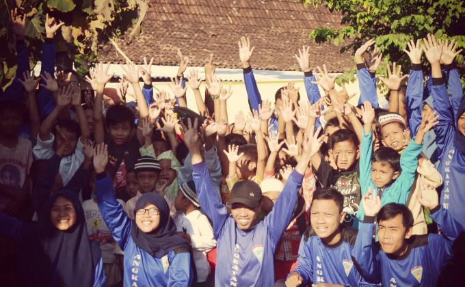 bakti sosial di desa gili rejo baru