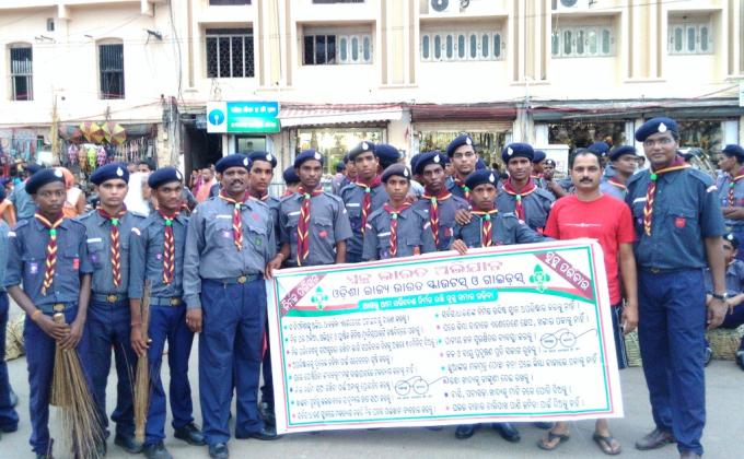 Rendering Service in NABAKALEBARA CAR FESTIVAL NATIONAL SERVICE CAMP, PURI-2015