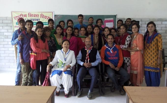 Celebration of International Peace Day (Month) 21 Sept. 2015 - Project name " SAMARTH"