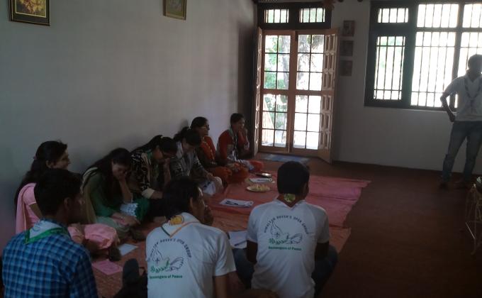  scouts go for service at fire effected village..