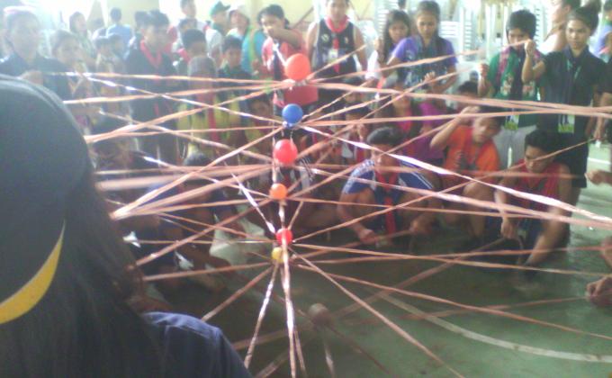 MoP roadshow of team Philippines at 16th national scout jamboree