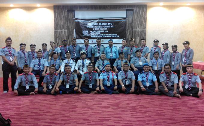 Kursus Manikayu Pengenalan & Peringkat 1 Negeri Johor (Woodbadge Course) Unit Kelana