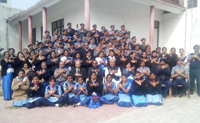 MESSANGER OF PEACE WORKSHOP LUCKNOW U.P.