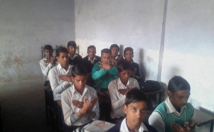 Manohari Vidya Mandir Ghaziabad pratham and dwitiye sopan testing camp...and  M.o.p Workshop