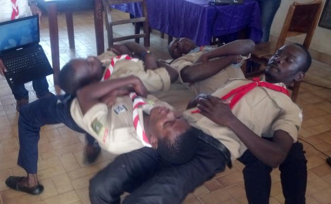 2e edition de la formation des leaders communautaires et des gestionnaires du réseau scout méessagers de la paix.