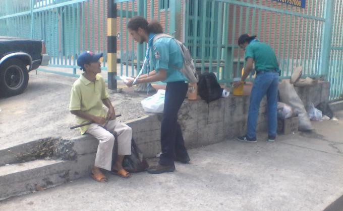 Un desayuno y un abrazo