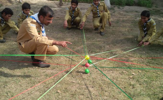 MOP ROAD SHOW at Regional Scouts HQ Sargodha, Punjab, Pakistan for Orphans of SOS Village