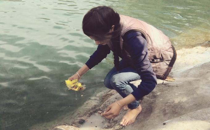 Cleaning Small Tributary of ULH River 