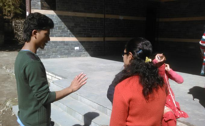 Preparation for celebrate thinking day