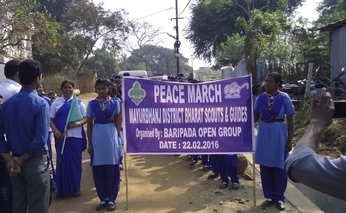 swachh bharat aviyan and Peace March