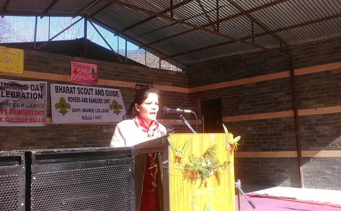 Thinking day celebration