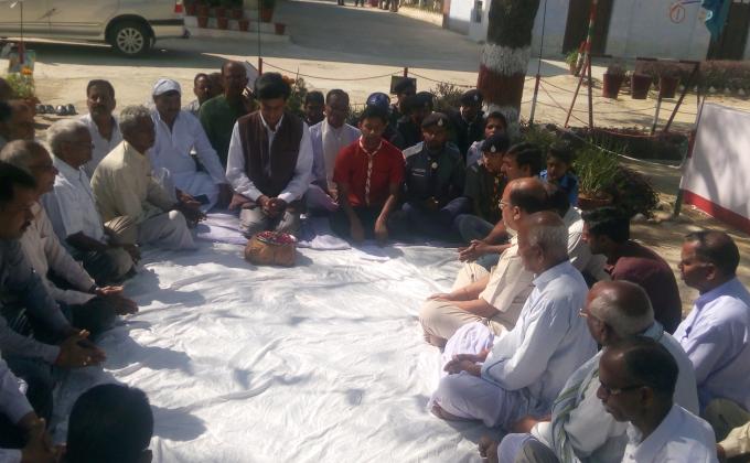 23th मार्च,बलिदान दिवस के अवसर पर आयोजित सर्वधर्म प्रार्थना सभा।