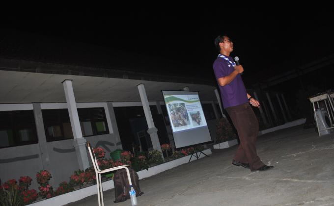 Perkemahan Sosialisasi Messengers Of Peace di Kwartir Ranting Sangkulirang