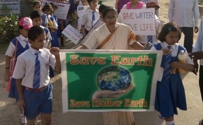 " WORLD EARTH DAY " Awareness Programme, Sultanpur, Uttar Pradesh, INDIA