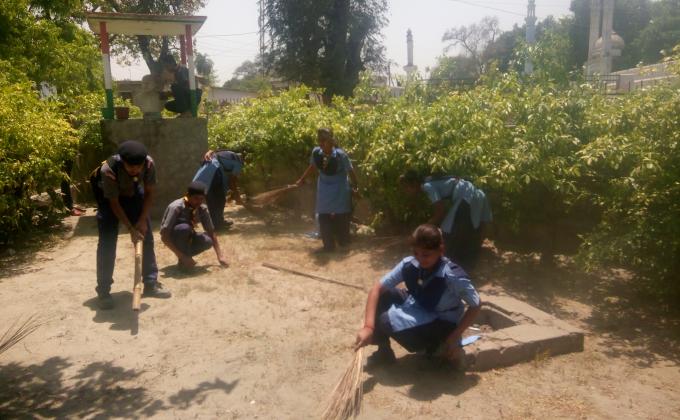 स्वच्छ भारत-सुन्दर भारत अभियान।