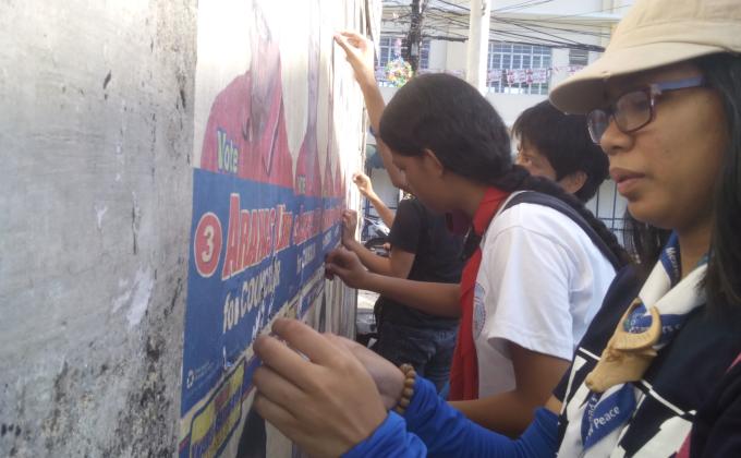 Post Philippine National Election Clean Up Drive