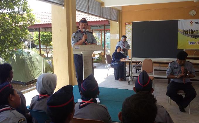 Pelancaran Program Messengers of Peace (MoP) peringkat Negeri Pahang oleh Ketua Pesuruhjaya Pengakap Negeri Pahang Dato’ Lias bin Mohd Noor