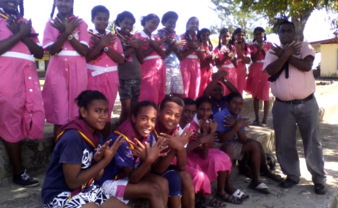 MOP AGENTS - 1ST GURUKUL SCOUTS, SAWENI, LAUTOKA [FIJI]