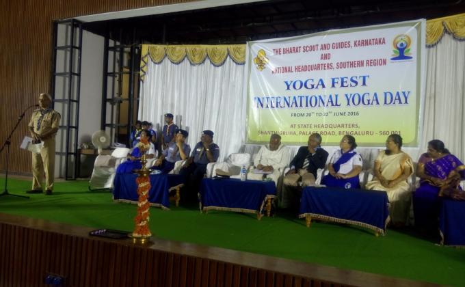 2nd International Yoga celebration
