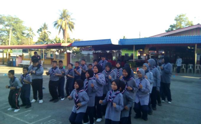 kem lencana basikal sekolah kebangsaan sungai pasir 