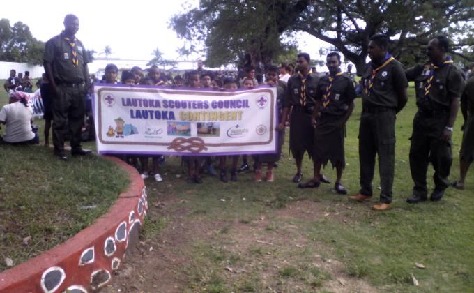 2016 CAMBOREE PEACE MARCH IN THE CITY OF LAUTOKA, FIJI