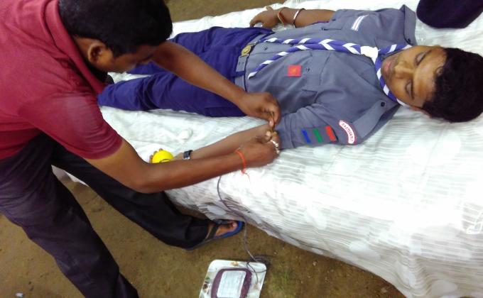 BLOOD DONATION CAMP