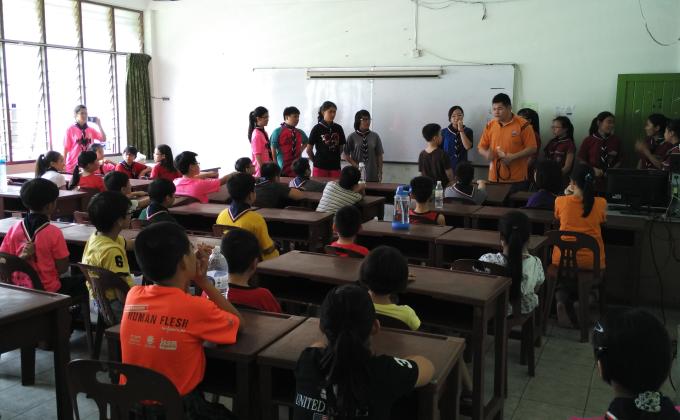 Task to assist leader during camp