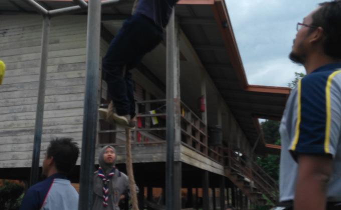 perkhemahan keris gangsa daerah kemabong