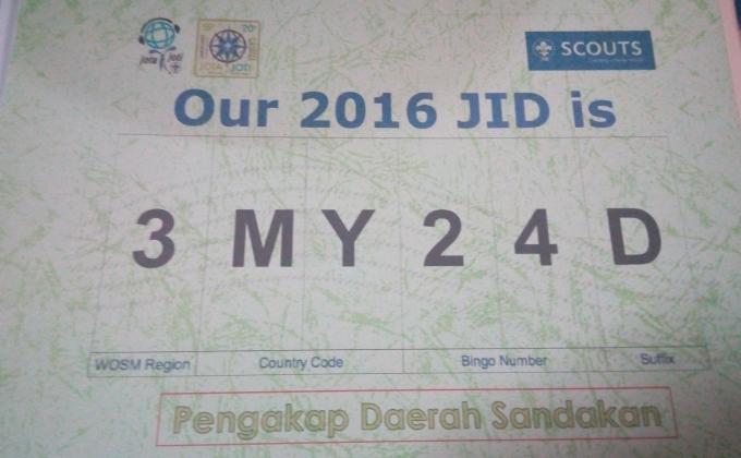 World JOTI - Stesen Daerah Sandakan