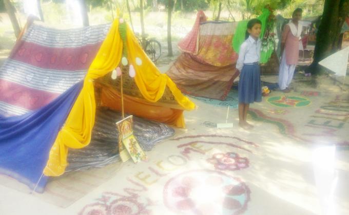विशेष पायनरिंग और तम्बू निर्माण प्रतियोगिता शिविर