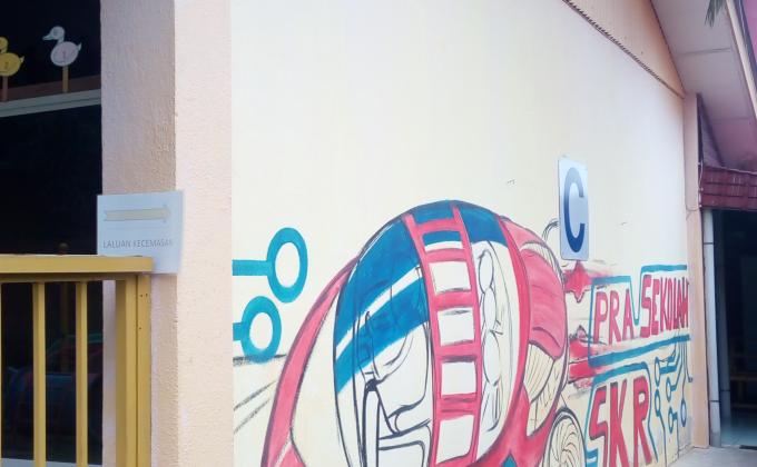 Mural Pra Sekolah.