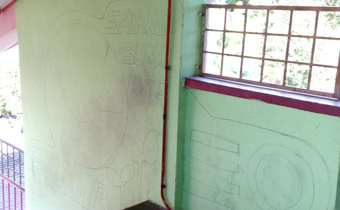 Mural syukur.