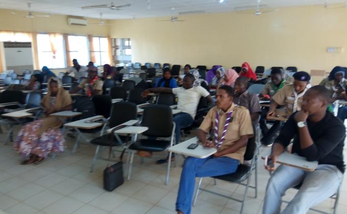 Rentrée des scouts universitaire de Niamey