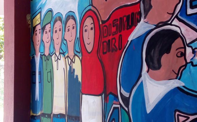 Mural koku dan MoP.