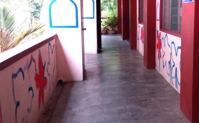 Mural surau.