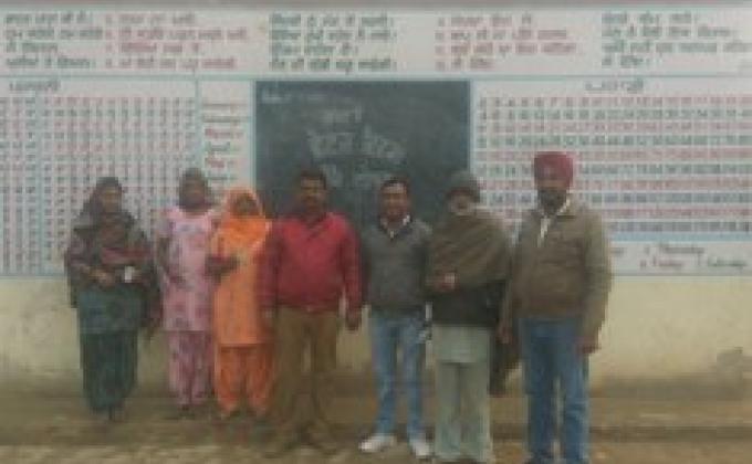 Distribution of Voter ID Cards on VOTER's DAY