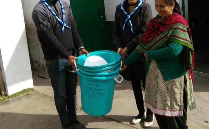 garbedge bin donation 
