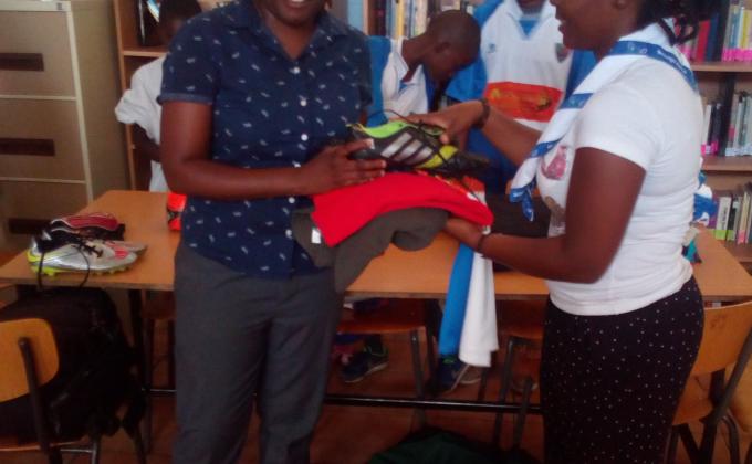 Scouts  Donation Soccer Gear